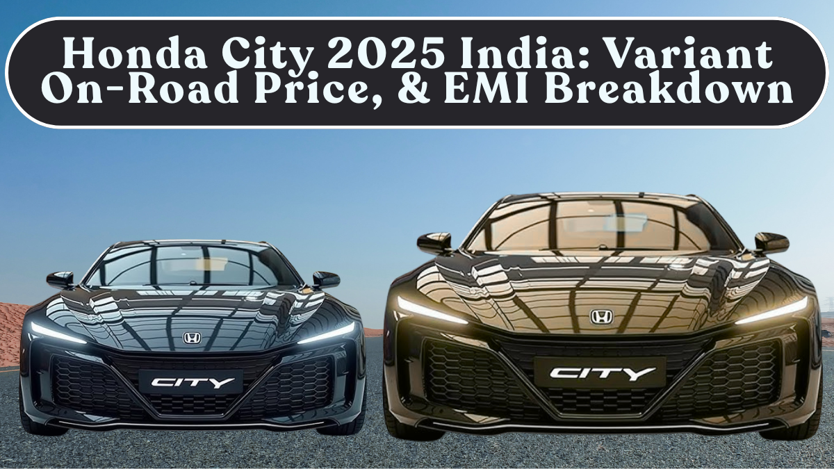 Honda City 2025 India: Variant On-Road Price, Mileage & EMI Breakdown