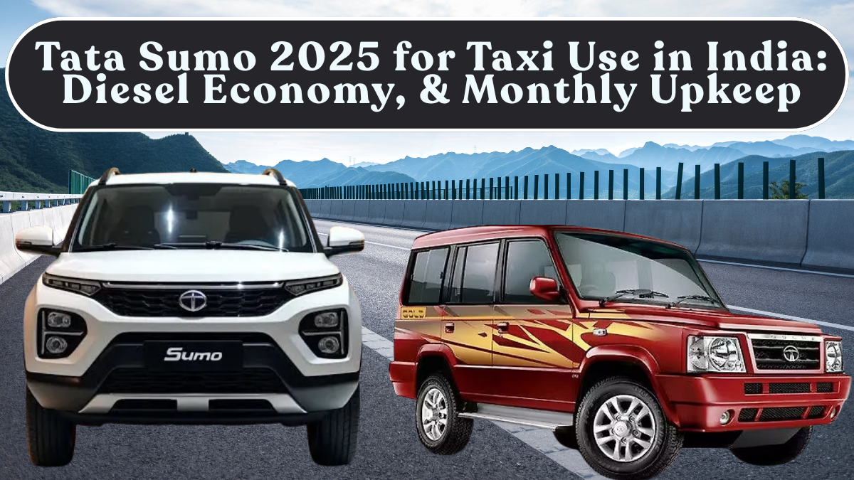 Tata Sumo 2025 for Taxi Use in India: Diesel Economy, Resale & Monthly Upkeep