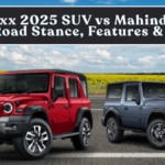 Thar Roxx 2025 SUV vs Mahindra Thar: Off-Road Stance, Features & Price in India