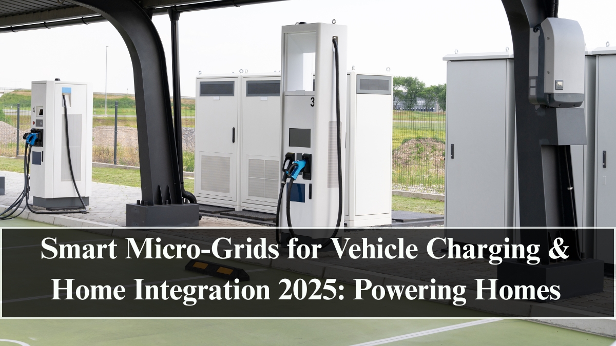 Smart Micro-Grids for Vehicle Charging & Home Integration 2025: Powering Homes and Cars