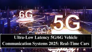 Ultra-Low Latency 5G/6G Vehicle Communication Systems 2025: Real-Time Cars