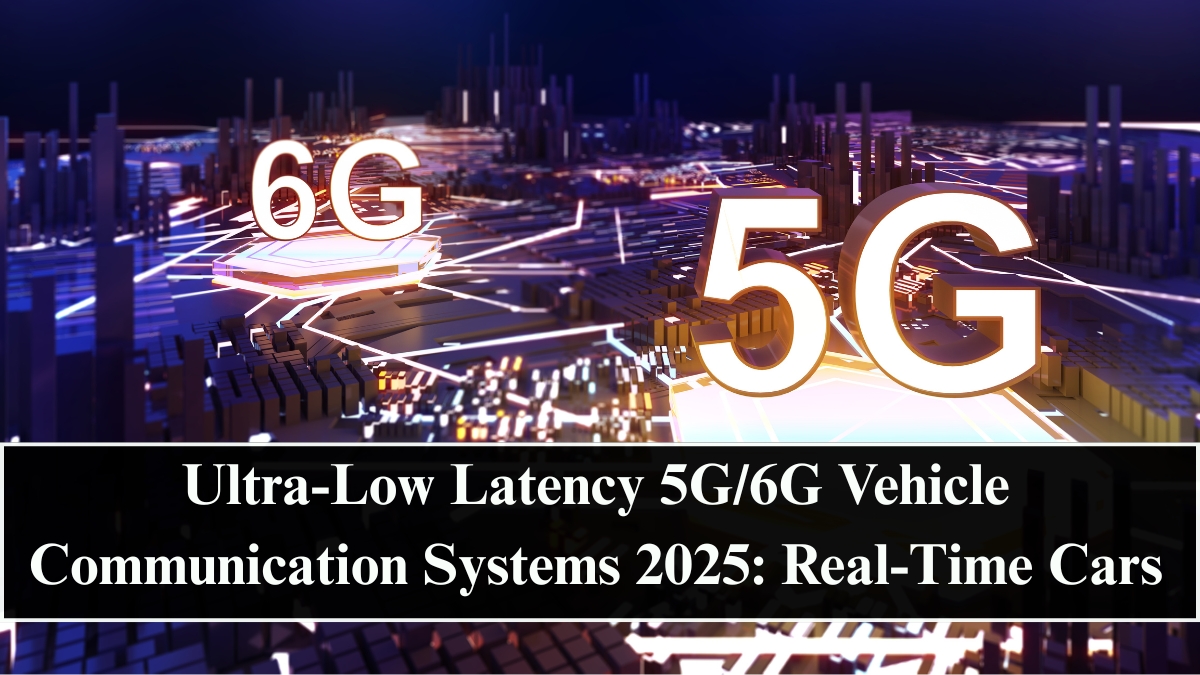 Ultra-Low Latency 5G/6G Vehicle Communication Systems 2025: Real-Time Cars