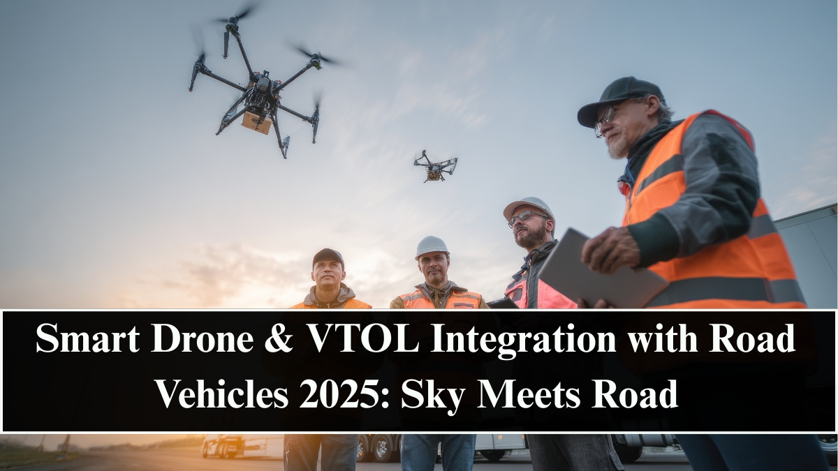 Smart Drone & VTOL Integration with Road Vehicles 2025: Sky Meets Road