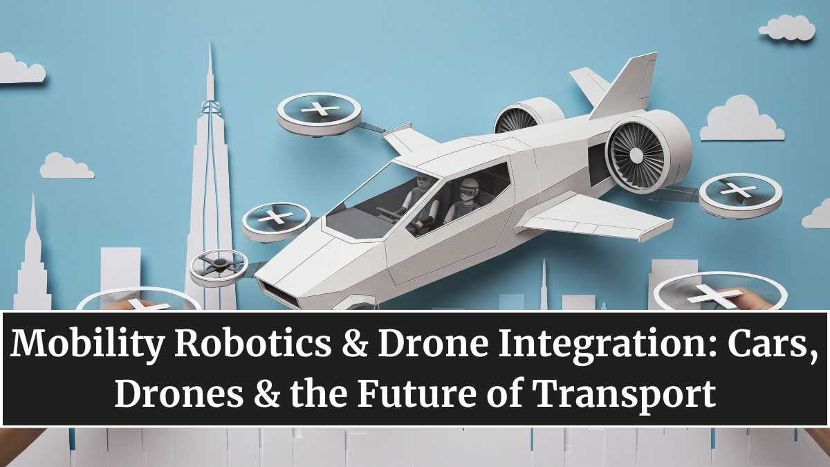 Mobility Robotics & Drone Integration: Cars, Drones & the Future of Transport