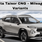 Toyota Taisor CNG – Mileage & Variants