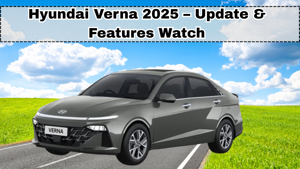 Hyundai Verna 2025 – Update & Features Watch