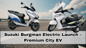 Suzuki Burgman Electric Launch – Premium City EV