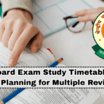CBSE Board Exam Study Timetable: NIOS-Style Planning for Multiple Revisions