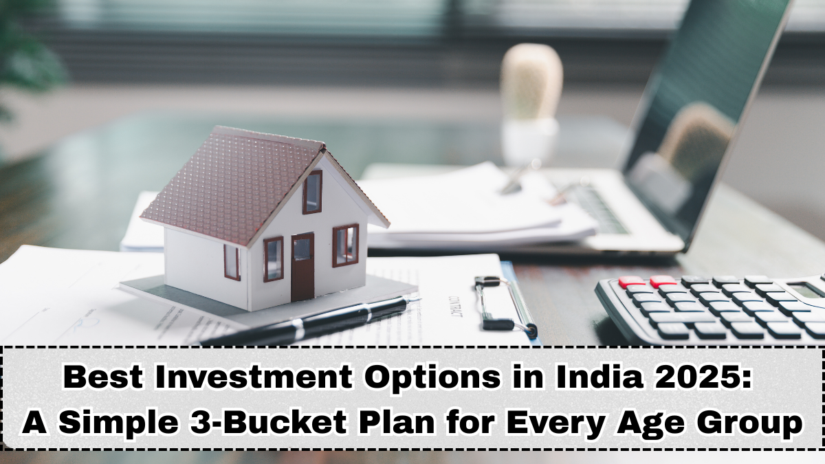 Best Investment Options in India 2025: A Simple 3-Bucket Plan for Every Age Group