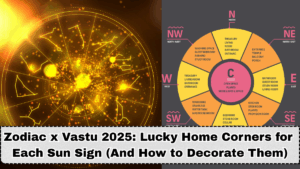 Zodiac x Vastu 2025: Lucky Home Corners for Each Sun Sign (And How to Decorate Them)
