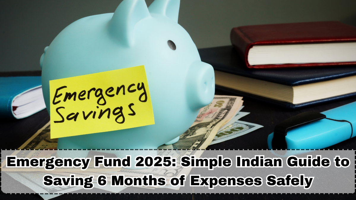 Emergency Fund 2025: Simple Indian Guide to Saving 6 Months of Expenses Safely