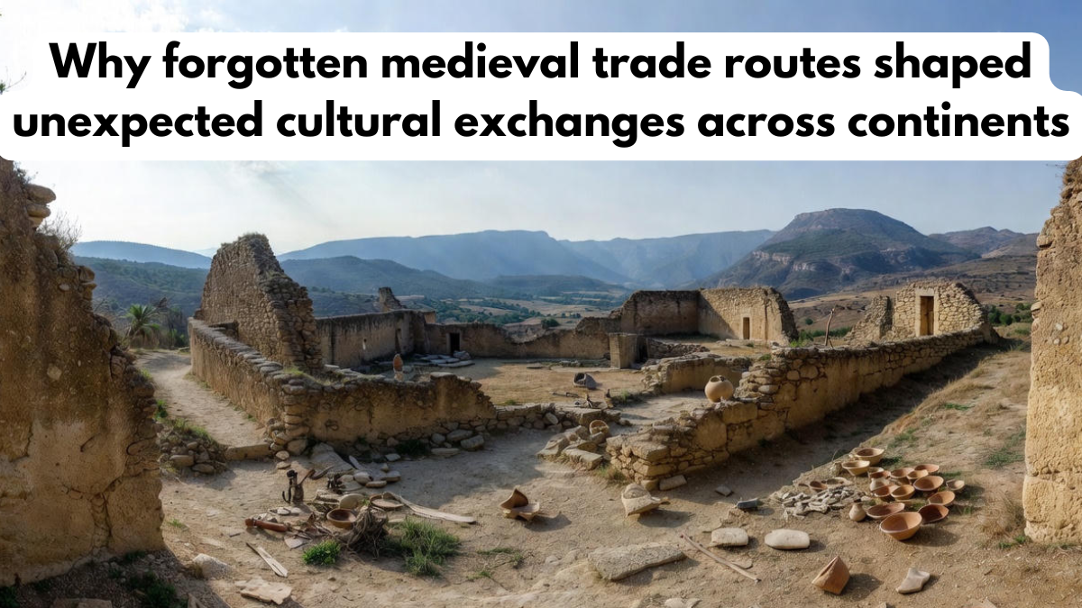 Why forgotten medieval trade routes shaped unexpected cultural exchanges across continents