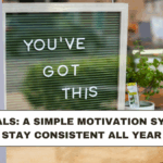 2026 Goals: A Simple Motivation System to Stay Consistent All Year