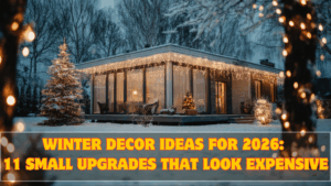 Winter Decor Ideas for 2026: 11 Small Upgrades That Look Expensive