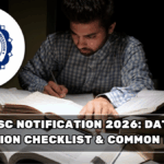 UPSC Notification 2026: Date, Application Checklist & Common Mistakes