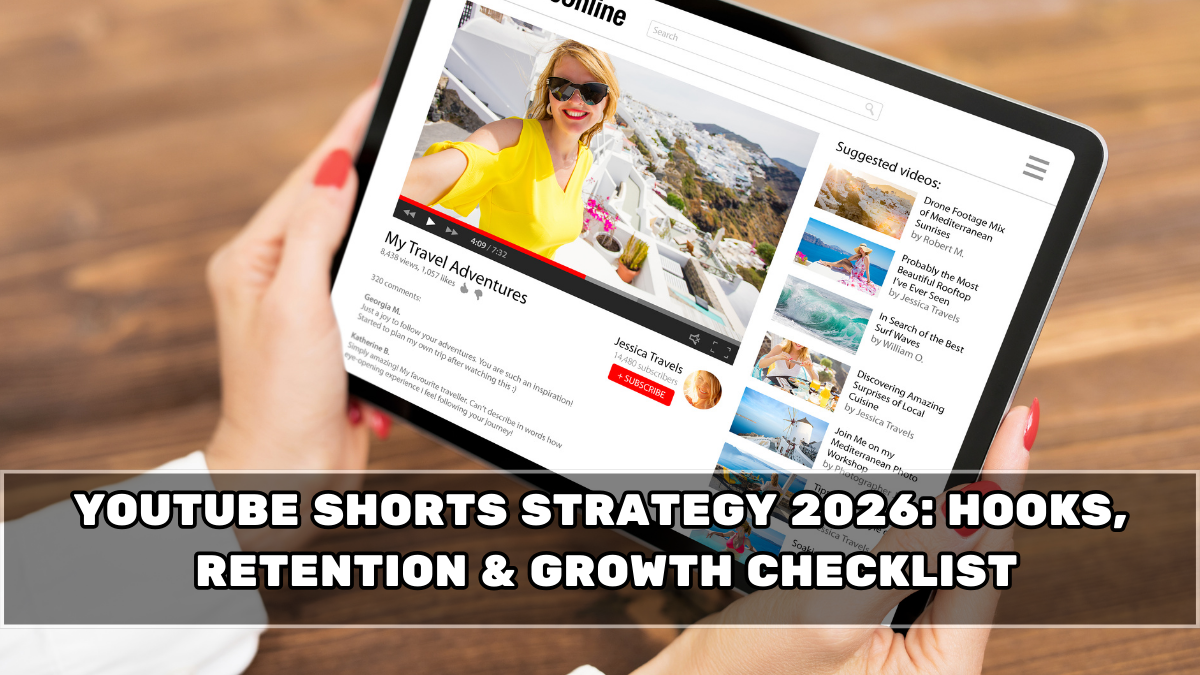 YouTube Shorts Strategy 2026: Hooks, Retention & Growth Checklist