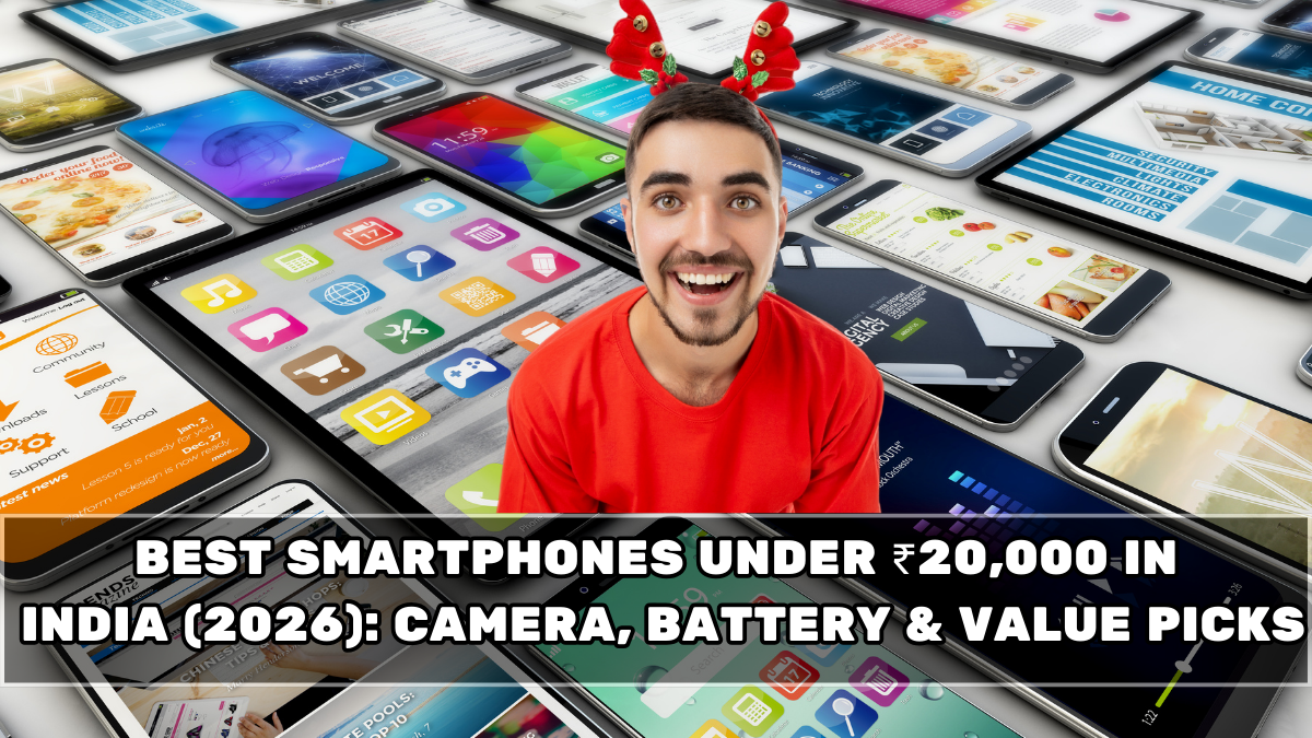 Best Smartphones Under ₹20,000 in India (2026): Camera, Battery & Value Picks