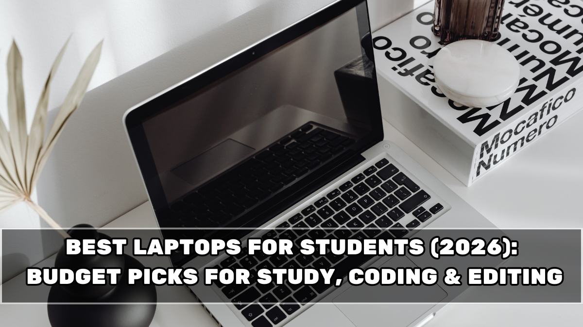 Best Laptops for Students (2026): Budget Picks for Study, Coding & Editing