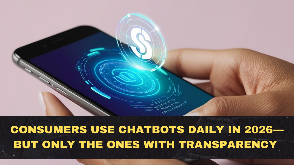 Consumers Use Chatbots Daily in 2026—But Only the Ones With Transparency and Fast Escalation Win