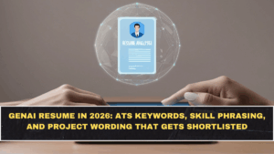 GenAI Resume in 2026: ATS Keywords, Skill Phrasing, and Project Wording That Gets Shortlisted