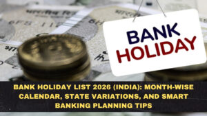 Bank Holiday List 2026 (India): Month-Wise Calendar, State Variations, and Smart Banking Planning Tips