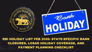 RBI Holiday List Feb 2026: State-Specific Bank Closures, Losar Holiday Coverage, and Payment Planning Checklist