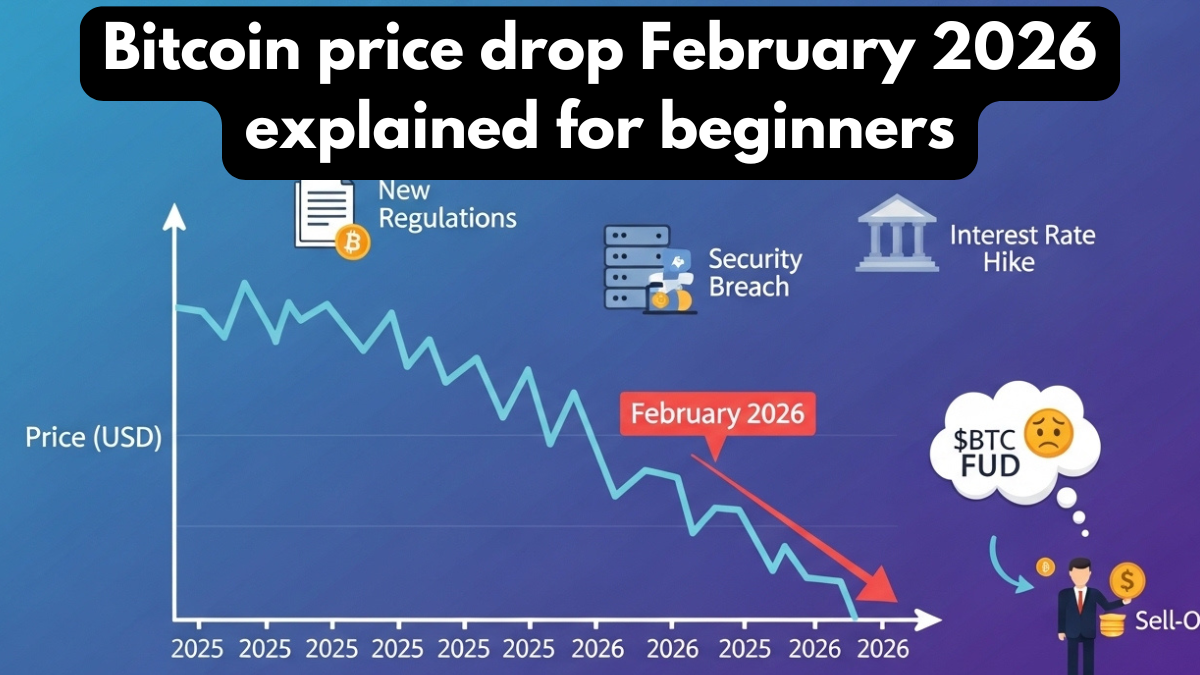 Bitcoin Drops (Feb 2026): What’s Really Driving It, What Beginners Should Do (and Not Do)