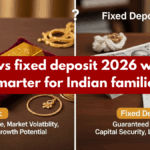 Gold vs FD in 2026: Which Is Smarter for Indian Families? Simple Scenarios + Clear Decision Rules