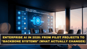 Enterprise AI in 2026: From Pilot Projects to “Backbone Systems” (What Actually Changes)