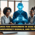 AI Governance for Consumers in 2026: Disclosure Rules, Transparency Signals, and Trust Checks