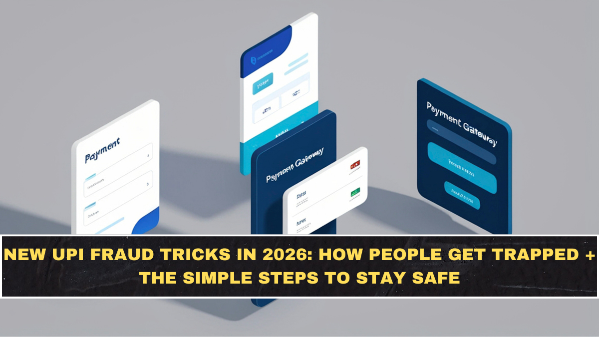New UPI Fraud Tricks in 2026: How People Get Trapped + The Simple Steps to Stay Safe
