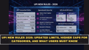UPI New Rules 2026: Updated Limits, Higher Caps for Categories, and What Users Must Know