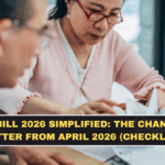 Finance Bill 2026 Simplified: The Changes That Matter From April 2026 (Checklist)