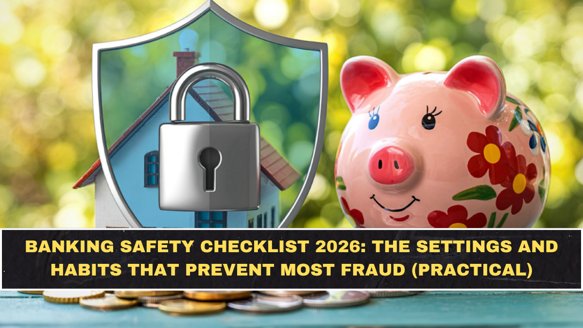 Banking Safety Checklist 2026: The Settings and Habits That Prevent Most Fraud (Practical)