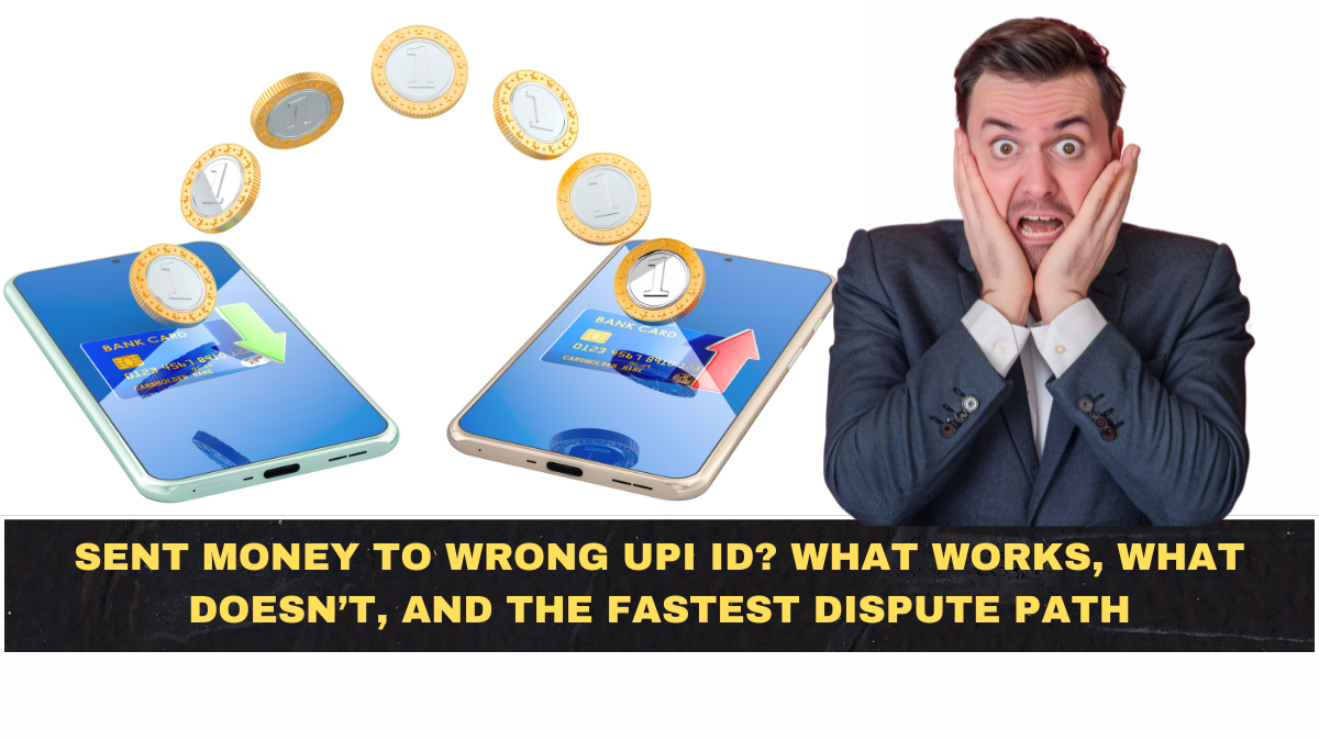 Sent Money to Wrong UPI ID? What Works, What Doesn’t, and the Fastest Dispute Path