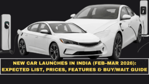 New Car Launches in India (Feb–Mar 2026): Expected List, Prices, Features & Buy/Wait Guide