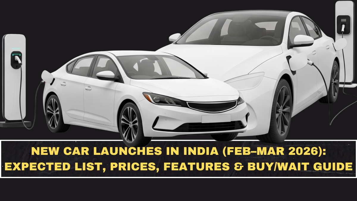 New Car Launches in India (Feb–Mar 2026): Expected List, Prices, Features & Buy/Wait Guide