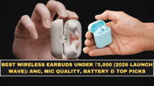 Best Wireless Earbuds Under ₹5,000 (2026 Launch Wave): ANC, Mic Quality, Battery & Top Picks