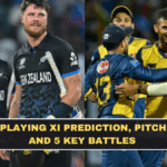 SL vs NZ: Playing XI Prediction, Pitch Report, and 5 Key Battles