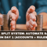 Salary Split System: Automate Savings on Day 1 (Accounts + Rules)