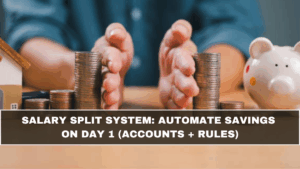 Salary Split System: Automate Savings on Day 1 (Accounts + Rules)