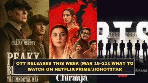 OTT Releases This Week (Mar 16–21): What to Watch on Netflix/Prime/JioHotstar