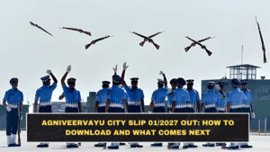 Agniveervayu City Slip 01/2027 Out: How to Download and What Comes Next