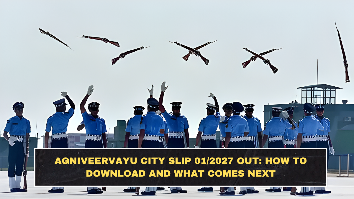 Agniveervayu City Slip 01/2027 Out: How to Download and What Comes Next