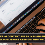Google’s AI Content Rules in Plain English: What Publishers Keep Getting Wrong