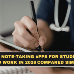 Best Note-Taking Apps for Students and Work in 2026 Compared Simply