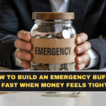 How to Build an Emergency Buffer Fast When Money Feels Tight