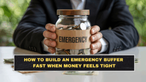How to Build an Emergency Buffer Fast When Money Feels Tight