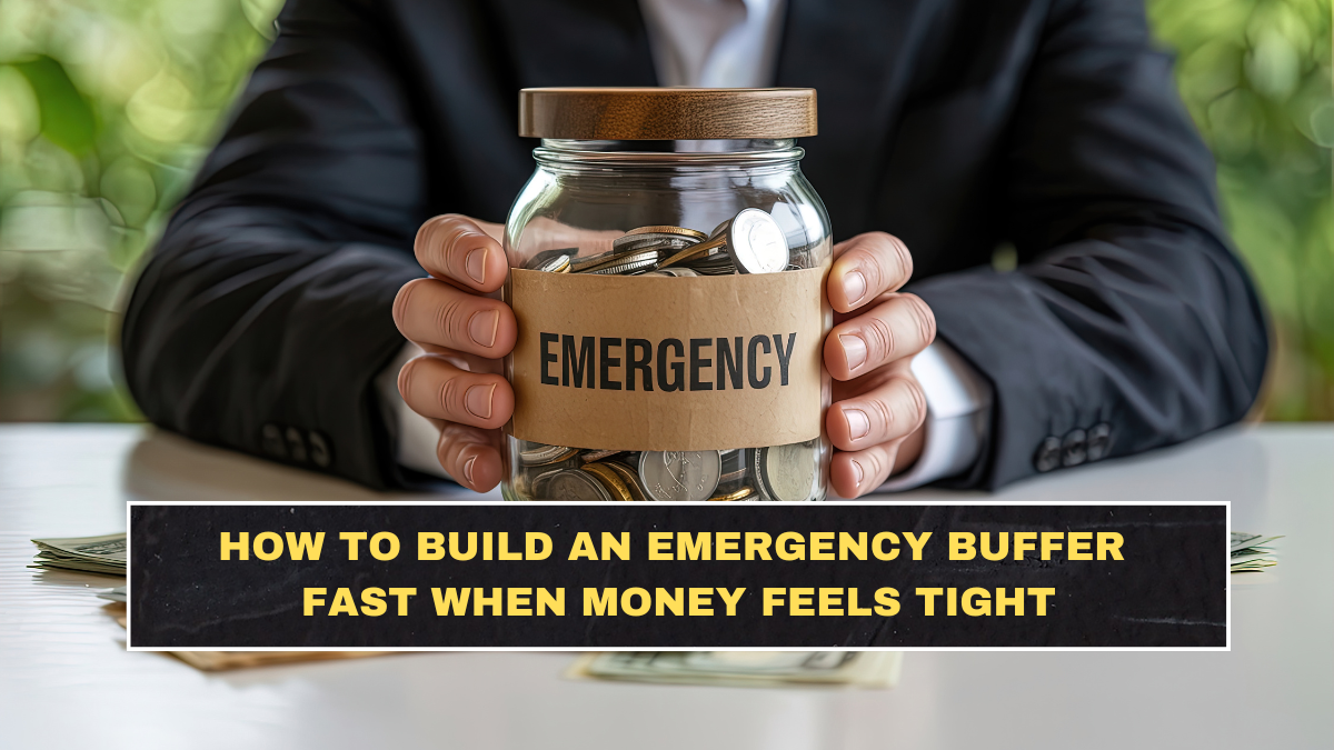 How to Build an Emergency Buffer Fast When Money Feels Tight