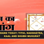 Panchang Today: Tithi, Nakshatra, Rahu Kaal and Shubh Muhurat
